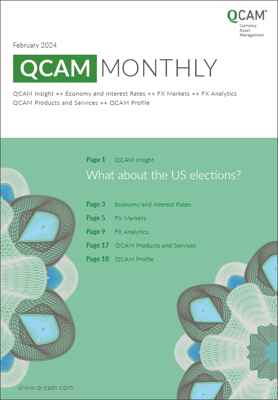 Frontpage QCAM MONTHLY February 2024 - What about the us elections